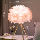 Abajur Penas Decorativas