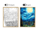 Van Gogh Quadro LED Amsterdã
