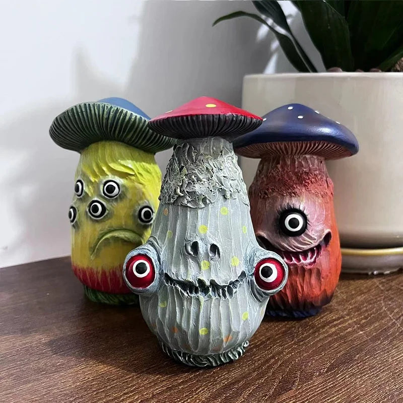 Escultura Cogumelo Amanita