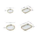 Bandeja Elegância Dourada