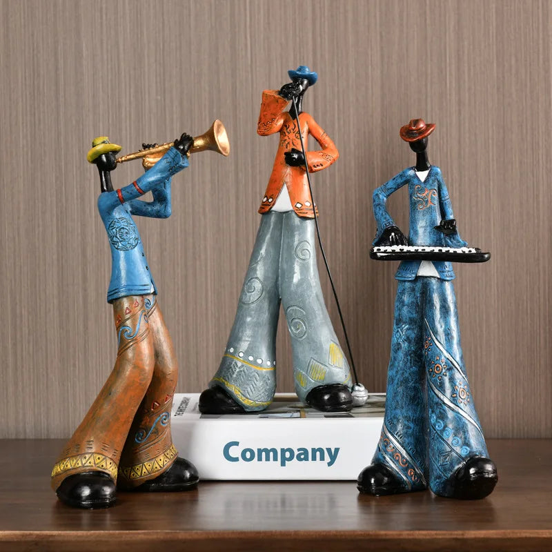 Escultura Banda New Orleans