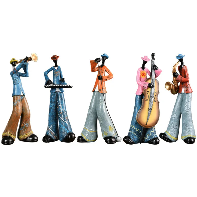 Escultura Banda New Orleans