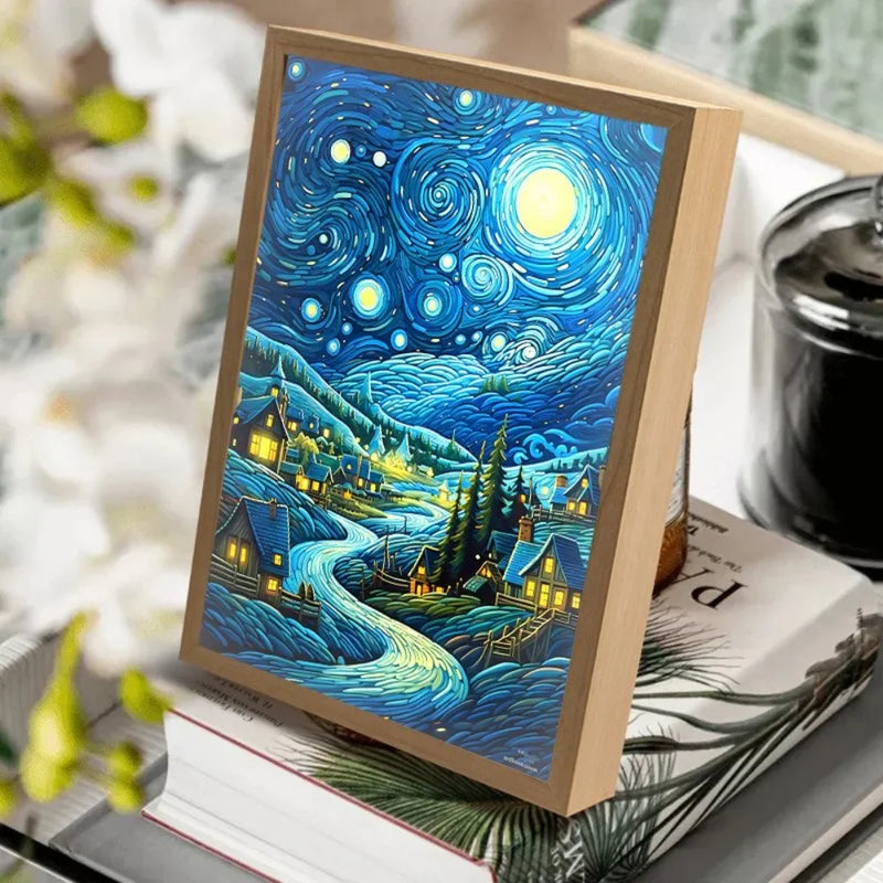 Van Gogh Quadro LED Amsterdã